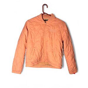 Women’s OBEY Coral quilted bomber jacket NWT